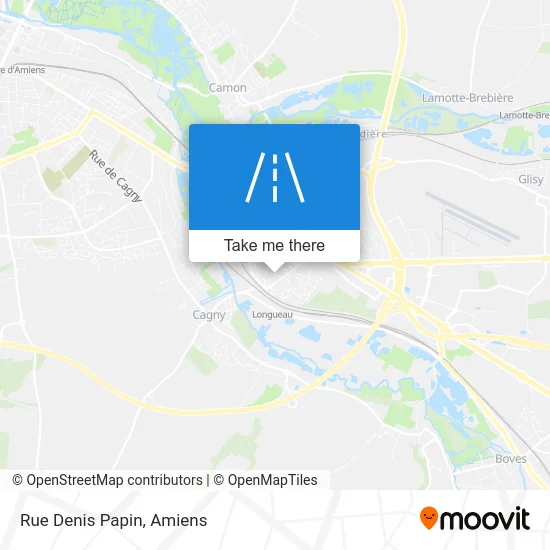 Rue Denis Papin map