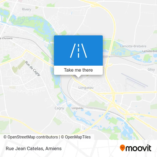 Rue Jean Catelas map