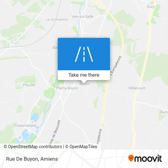 Rue De Buyon map