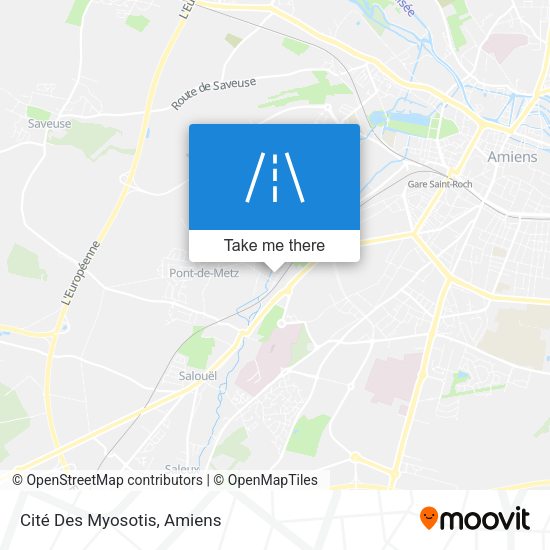 Cité Des Myosotis map