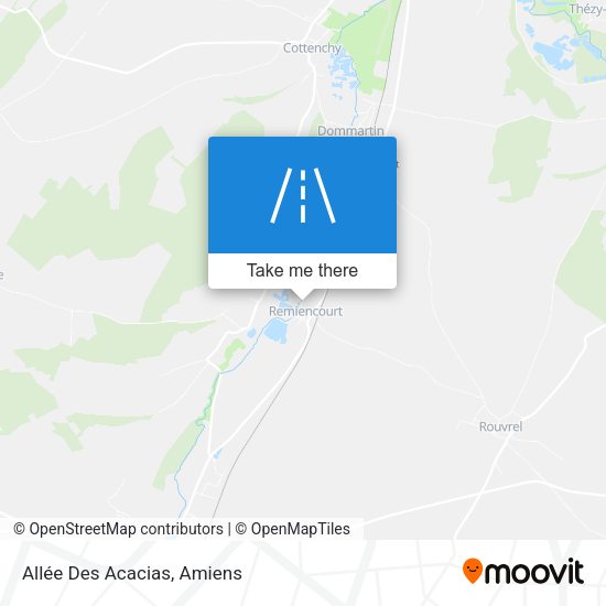 Allée Des Acacias map