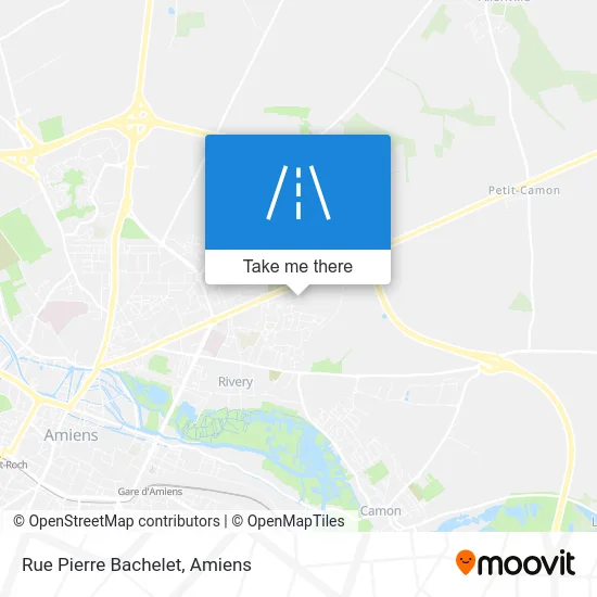 Rue Pierre Bachelet map