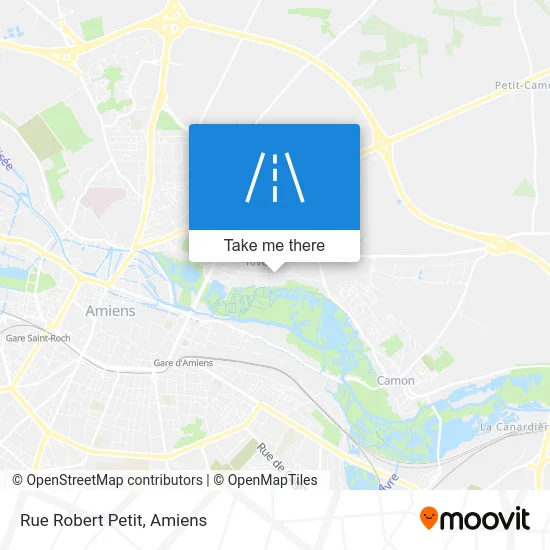 Rue Robert Petit map