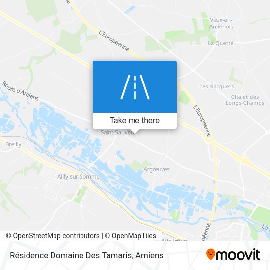 Résidence Domaine Des Tamaris map