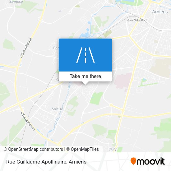 Rue Guillaume Apollinaire map