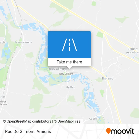 Rue De Glimont map