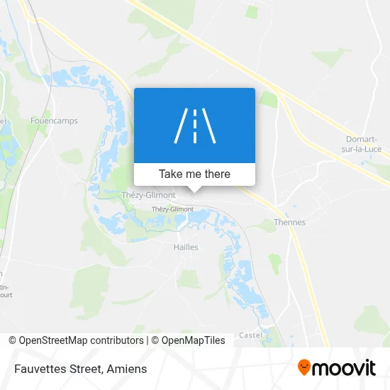 Rue Des Fauvettes map