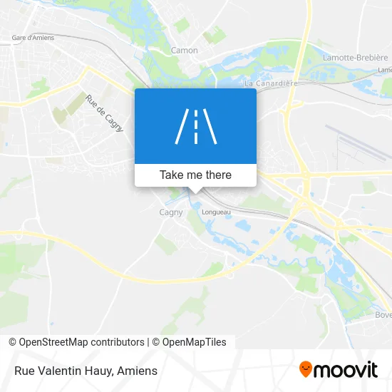 Rue Valentin Hauy map