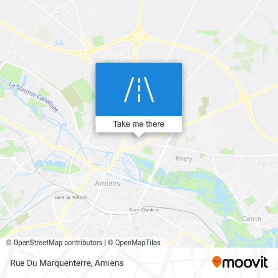 Rue Du Marquenterre map