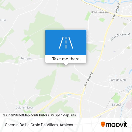 Chemin De La Croix De Villers map