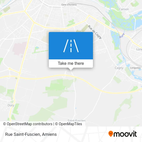 Rue Saint-Fuscien map