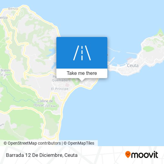 Barrada 12 De Diciembre map