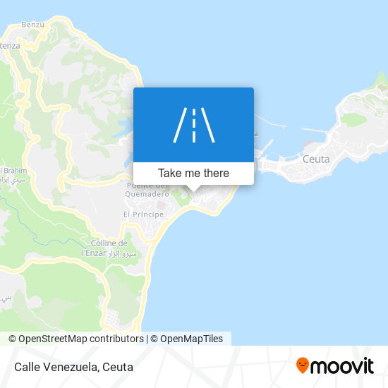 Calle Venezuela map