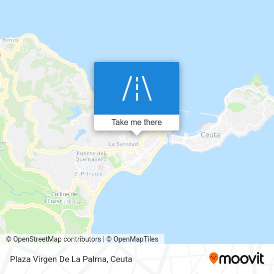 Plaza Virgen De La Palma map