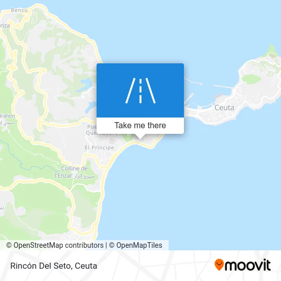 Rincón Del Seto map