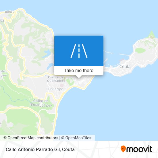 Calle Antonio Parrado Gil map