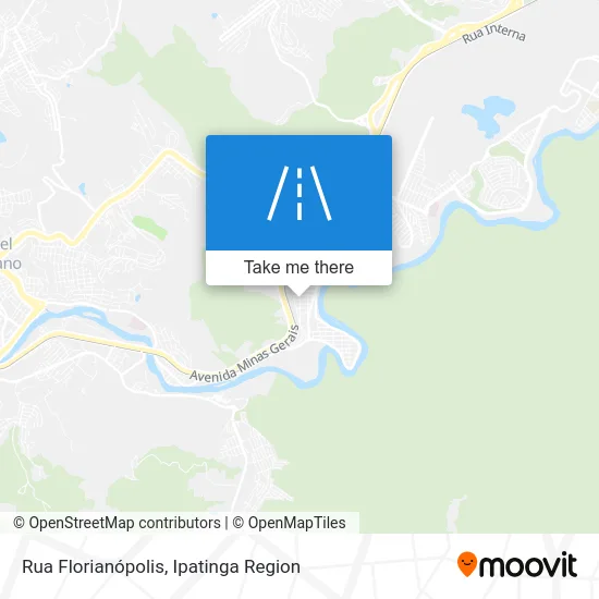 Rua Florianópolis map