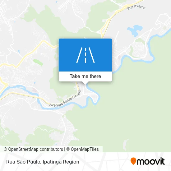 Rua São Paulo map