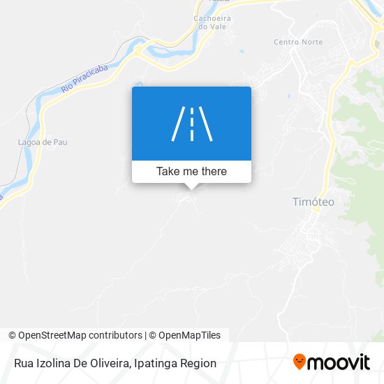 Rua Izolina De Oliveira map