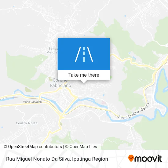 Rua Miguel Nonato Da Silva map