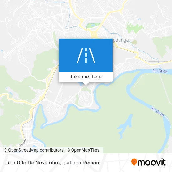 Rua Oito De Novembro map