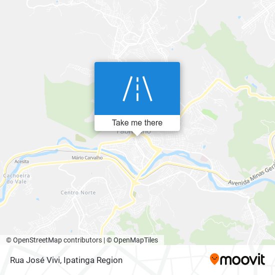 Rua José Vivi map