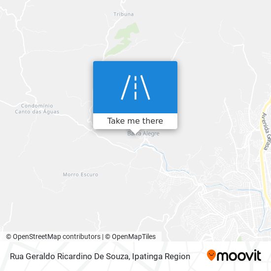 Rua Geraldo Ricardino De Souza map