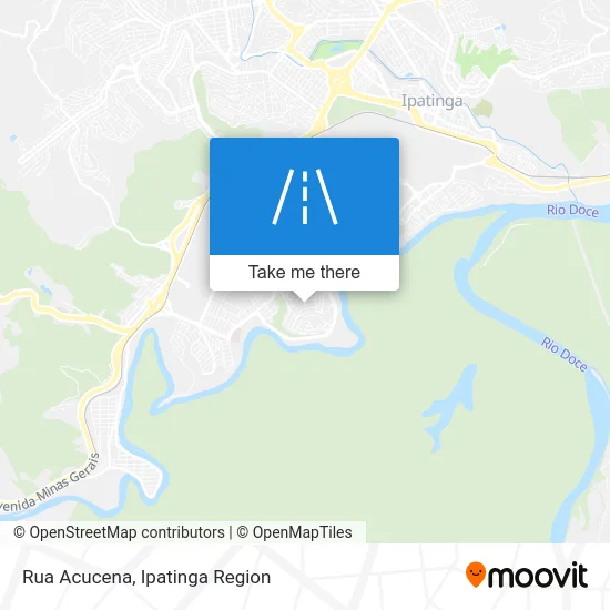 Rua Acucena map