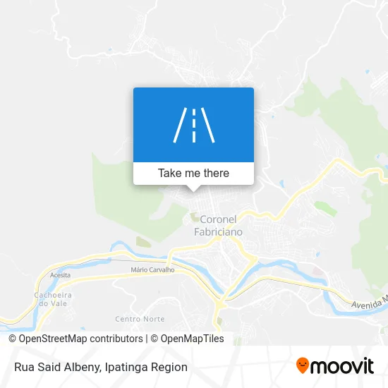 Rua Said Albeny map