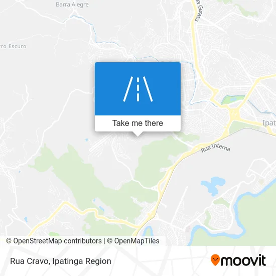 Rua Cravo map