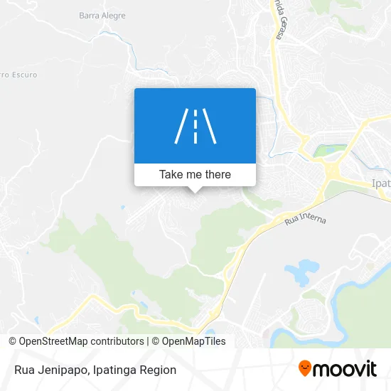 Rua Jenipapo map