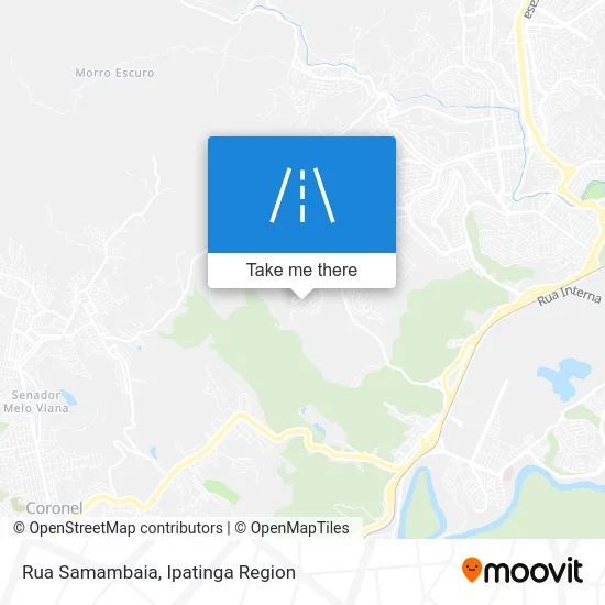 Rua Samambaia map