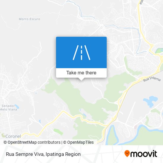 Rua Sempre Viva map