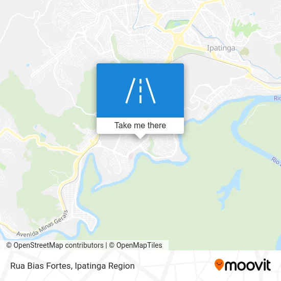 Rua Bias Fortes map