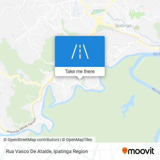 Mapa Rua Vasco De Ataíde