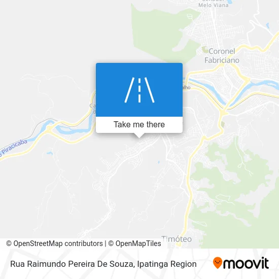 Rua Raimundo Pereira De Souza map