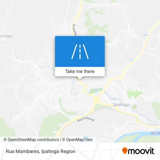 Rua Mambares map