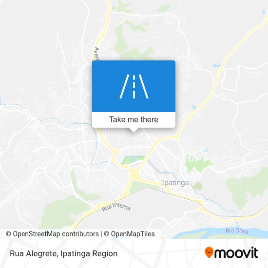 Rua Alegrete map