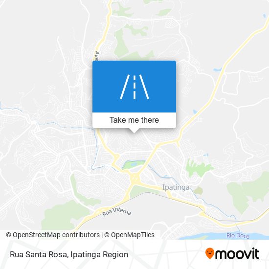 Rua Santa Rosa map