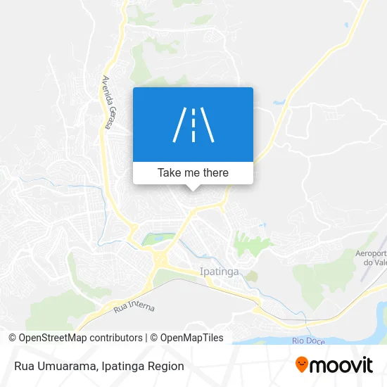 Rua Umuarama map