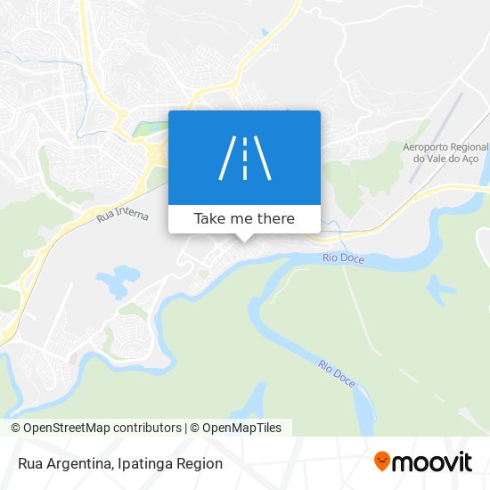 Mapa Rua Argentina