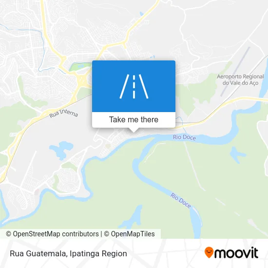 Rua Guatemala map