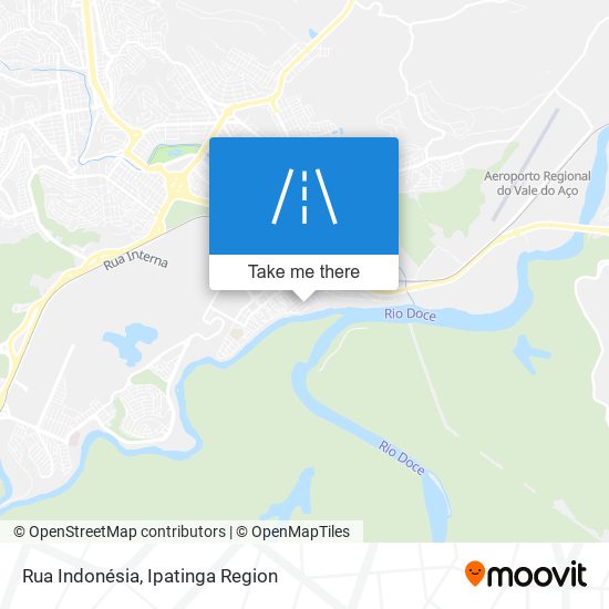 Mapa Rua Indonésia