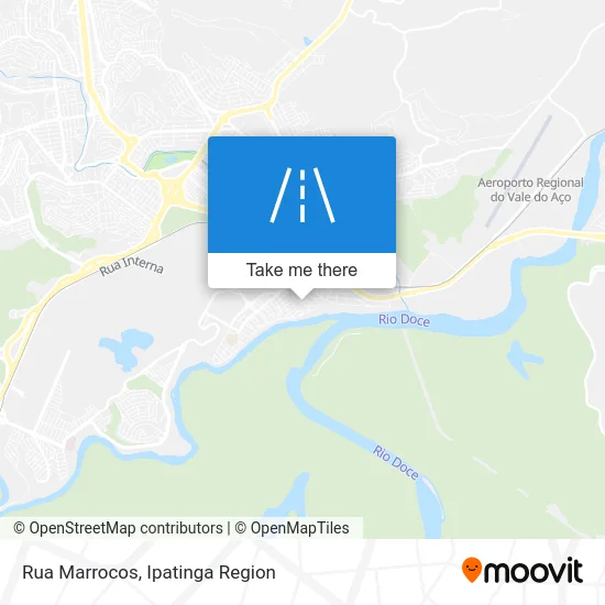 Rua Marrocos map
