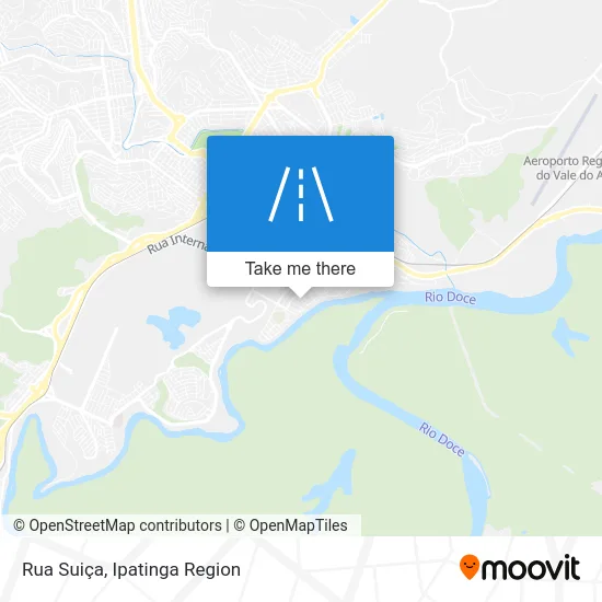 Rua Suiça map