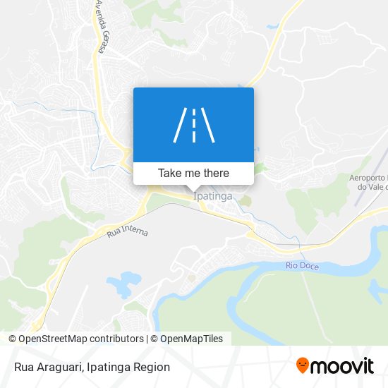 Rua Araguari map