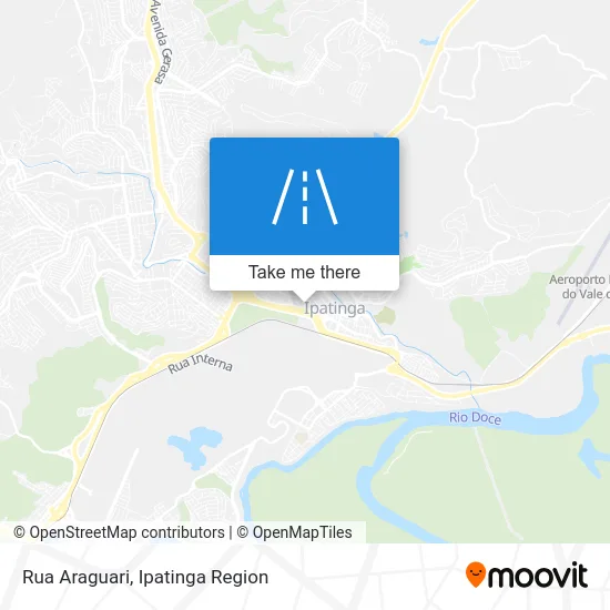Rua Araguari map