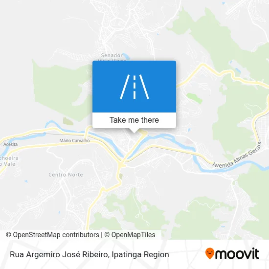 Rua Argemiro José Ribeiro map