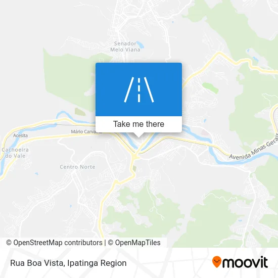 Rua Boa Vista map