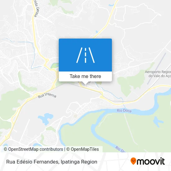 Rua Edésio Fernandes map
